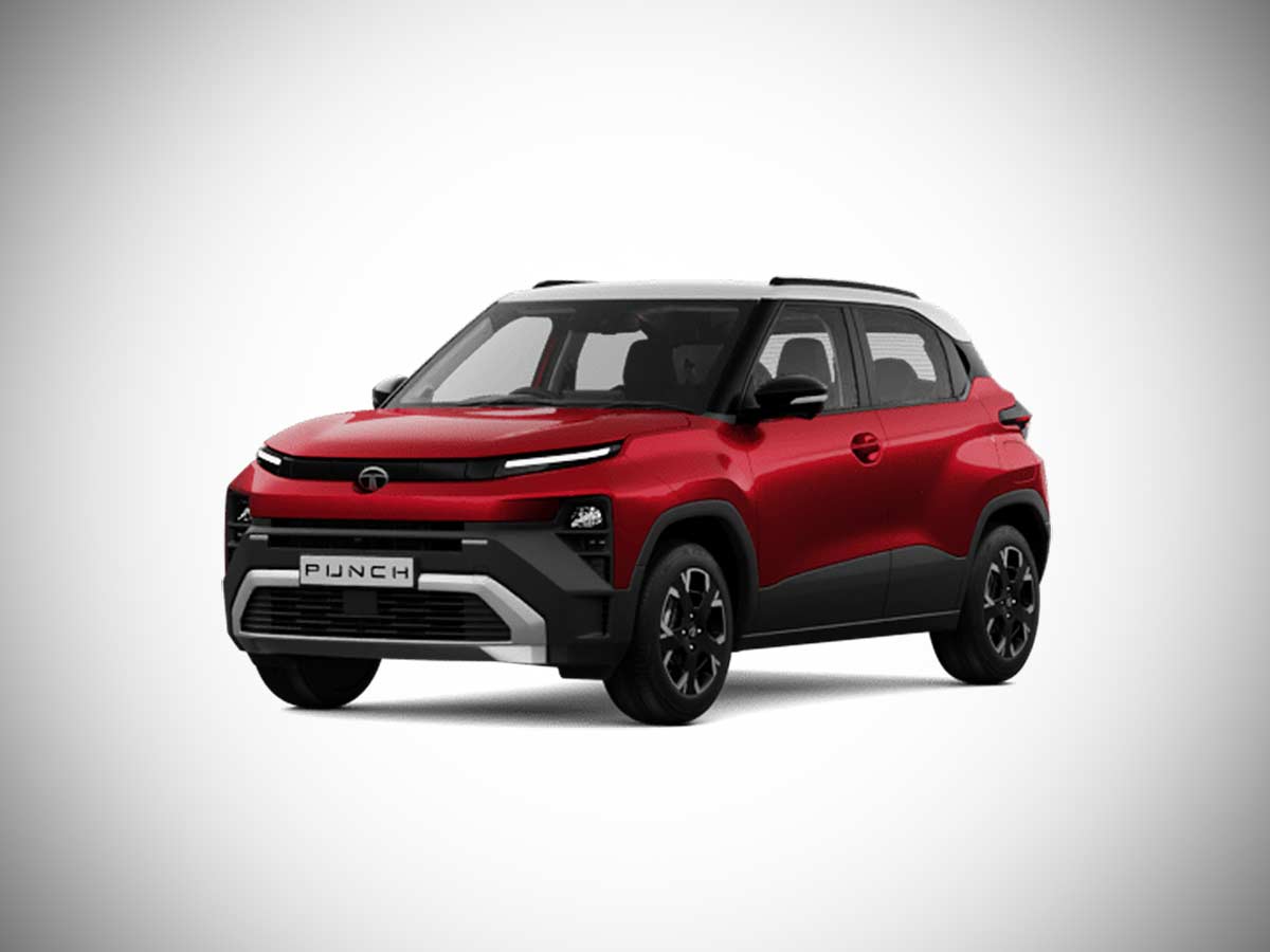 2026 Tata Punch Bengal Rouge Dual Tone