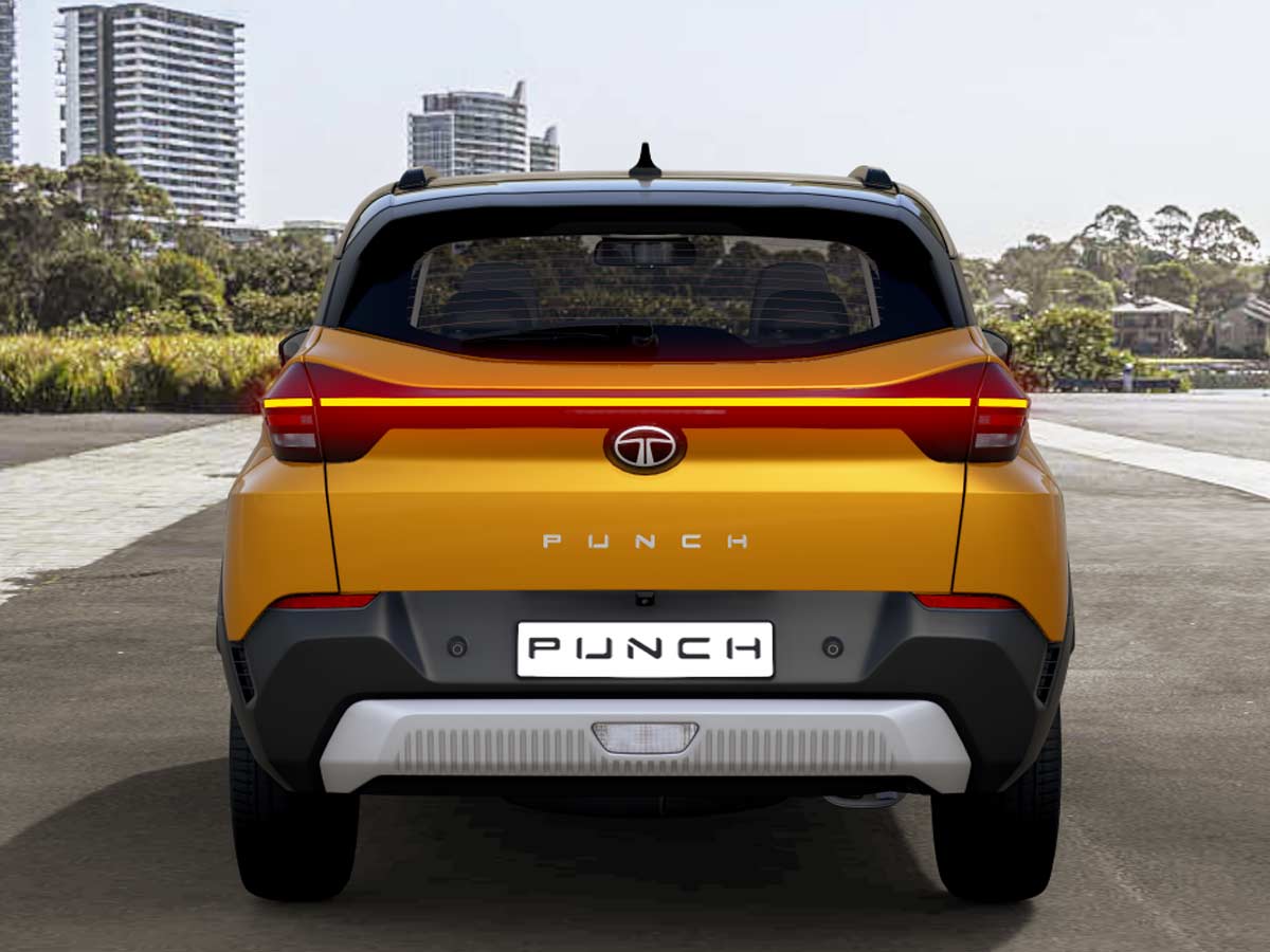 2026 Tata Punch Rear