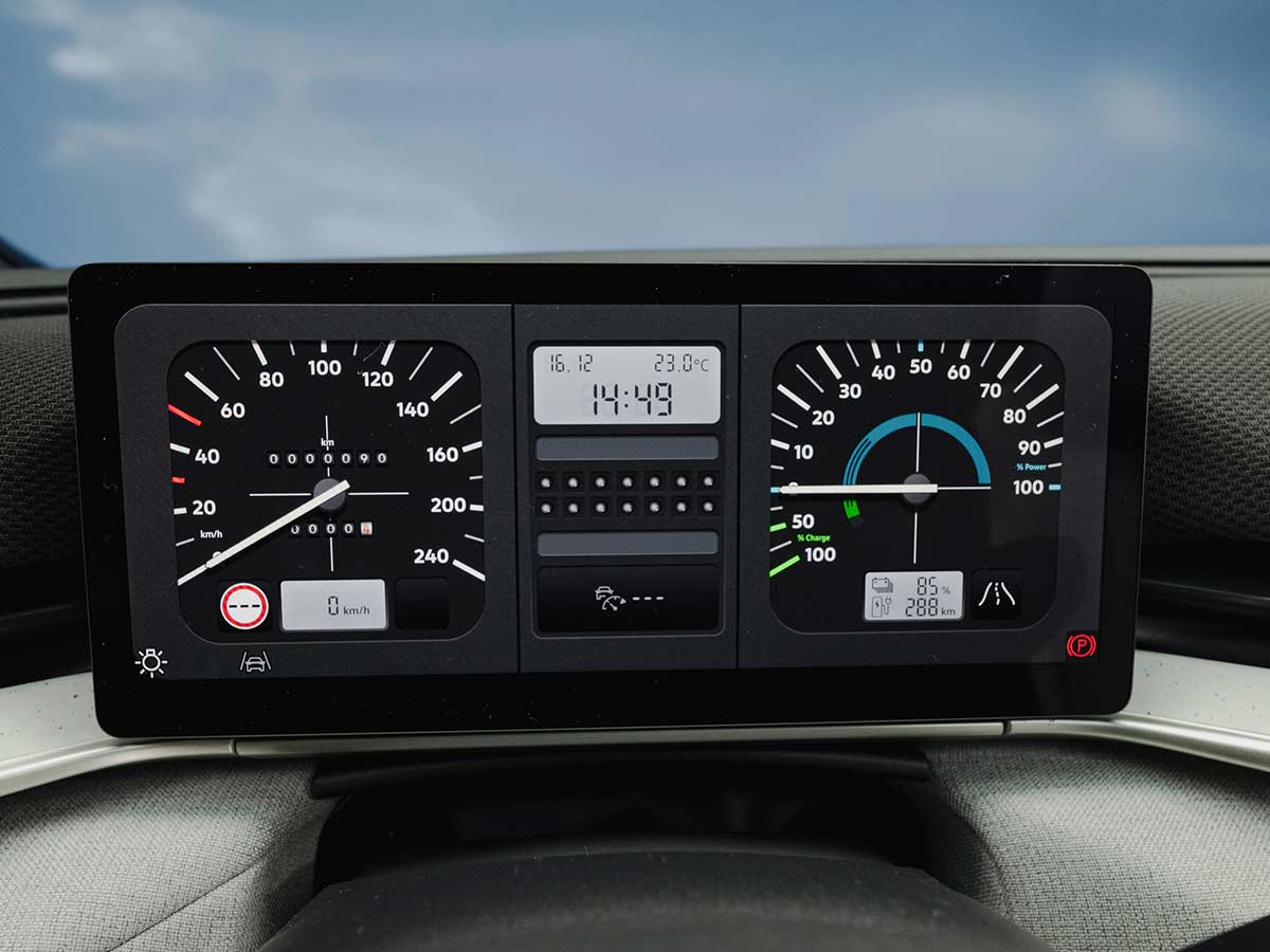 2026 VW ID Polo Interior Retro Design Instrument Cluster Display