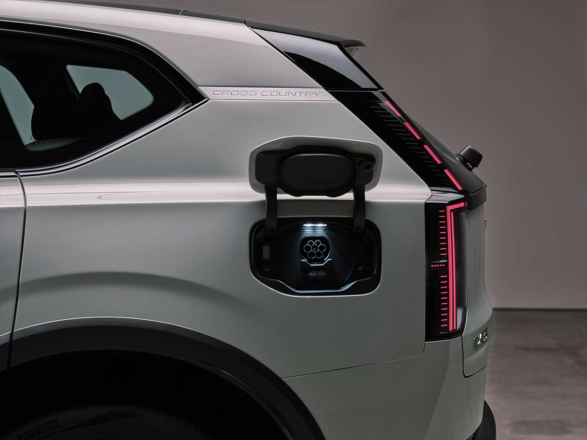 2026 Volvo EX60 Cross Country Charging Socket