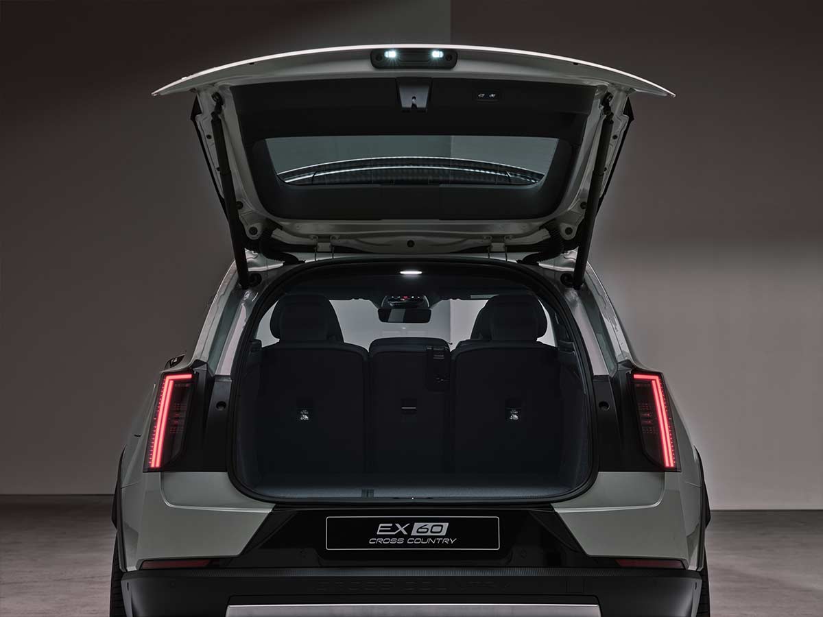 2026 Volvo EX60 Cross Country Luggage Capacity
