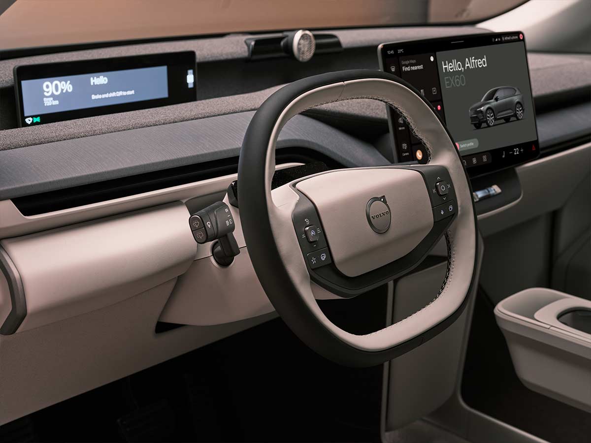 2026 Volvo EX60 Steering Wheel