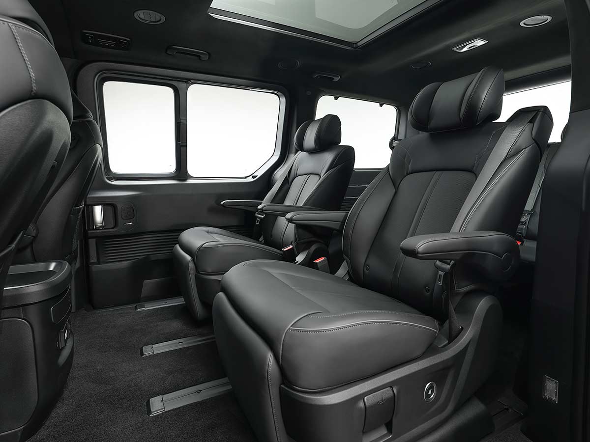 2026 hyundai staria electric captain seats second row