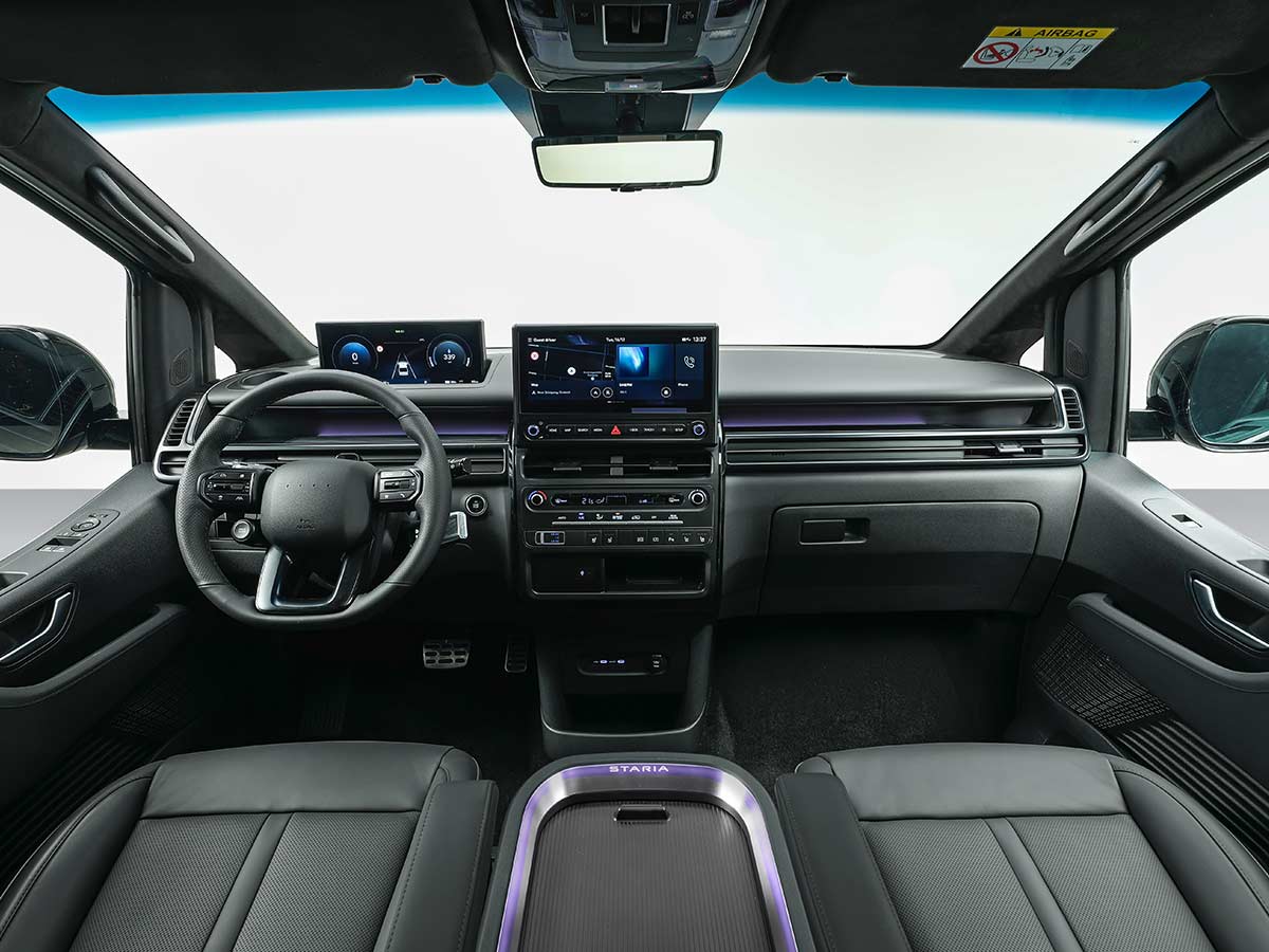2026 hyundai staria electric interior