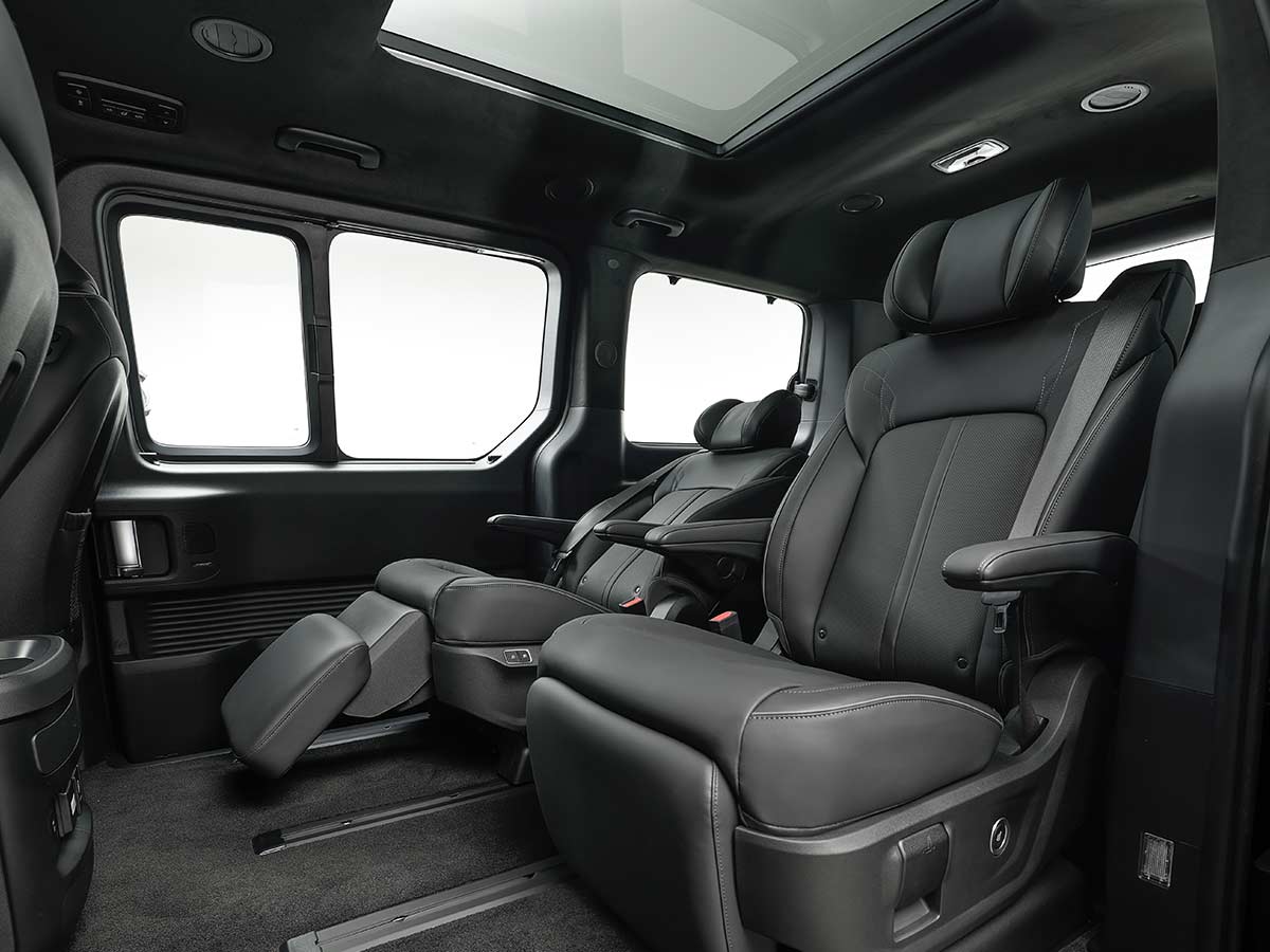 2026 hyundai staria electric reclining seats