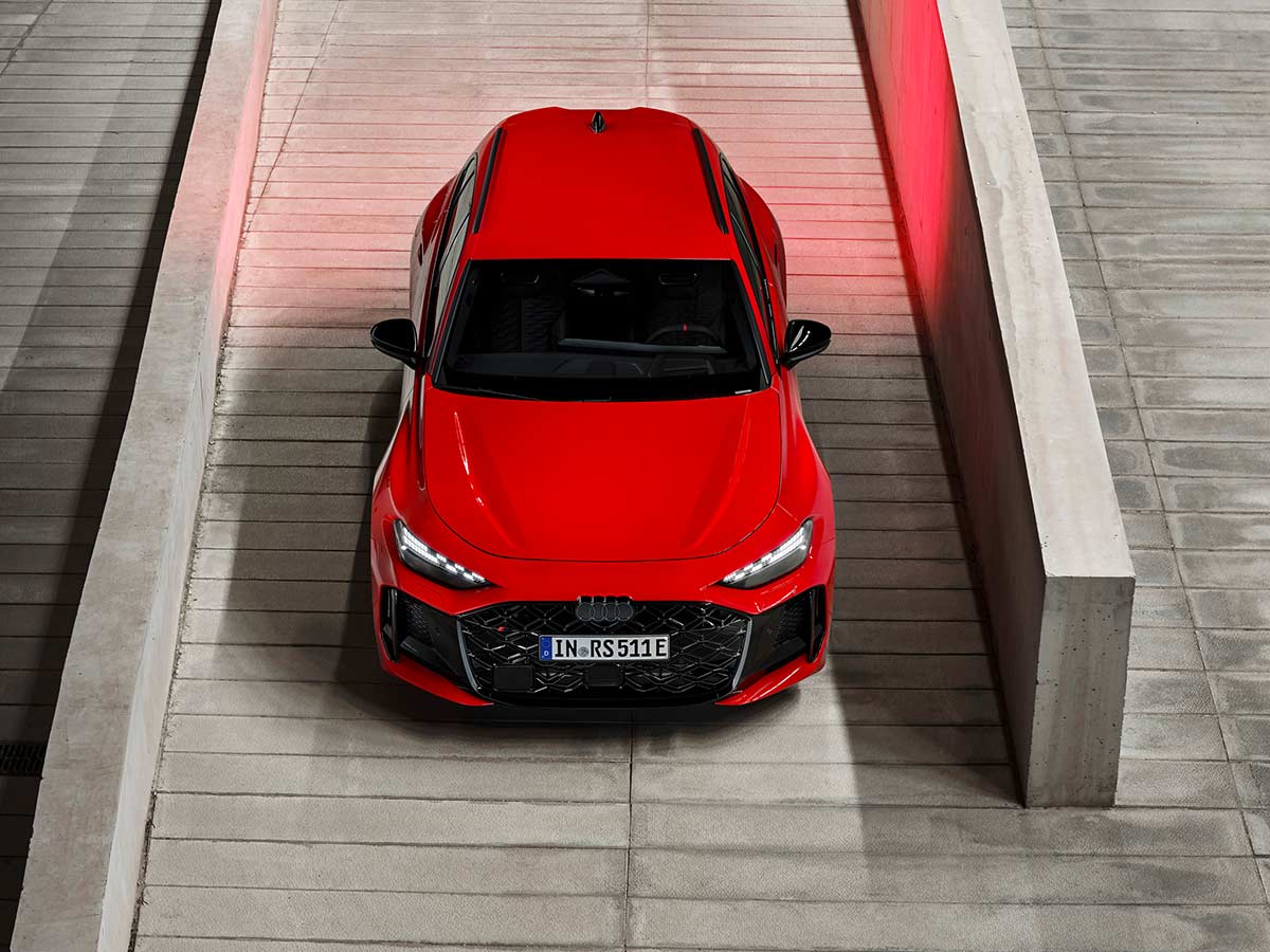 2026 Audi RS5 Avant Top View