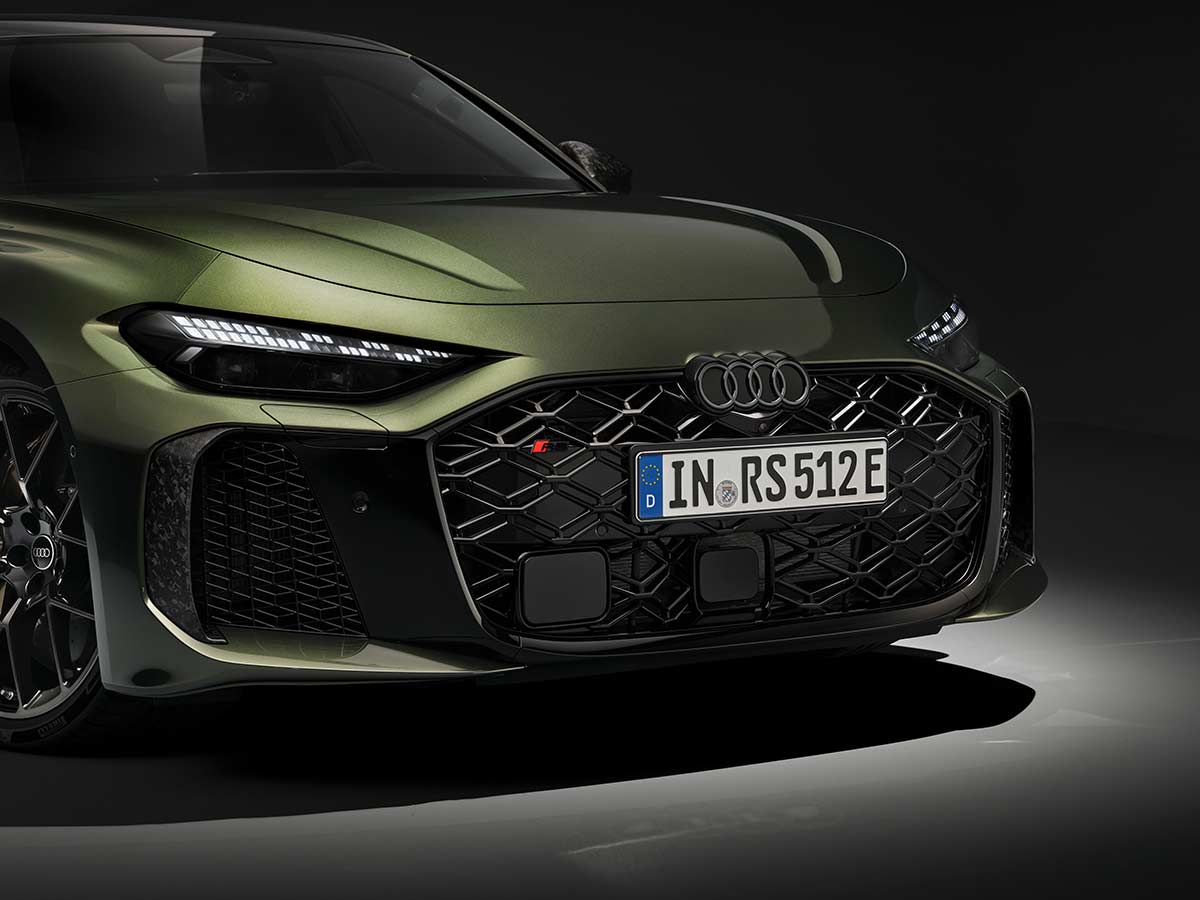 2026 Audi RS5 Sedan Front Grill and Bumper
