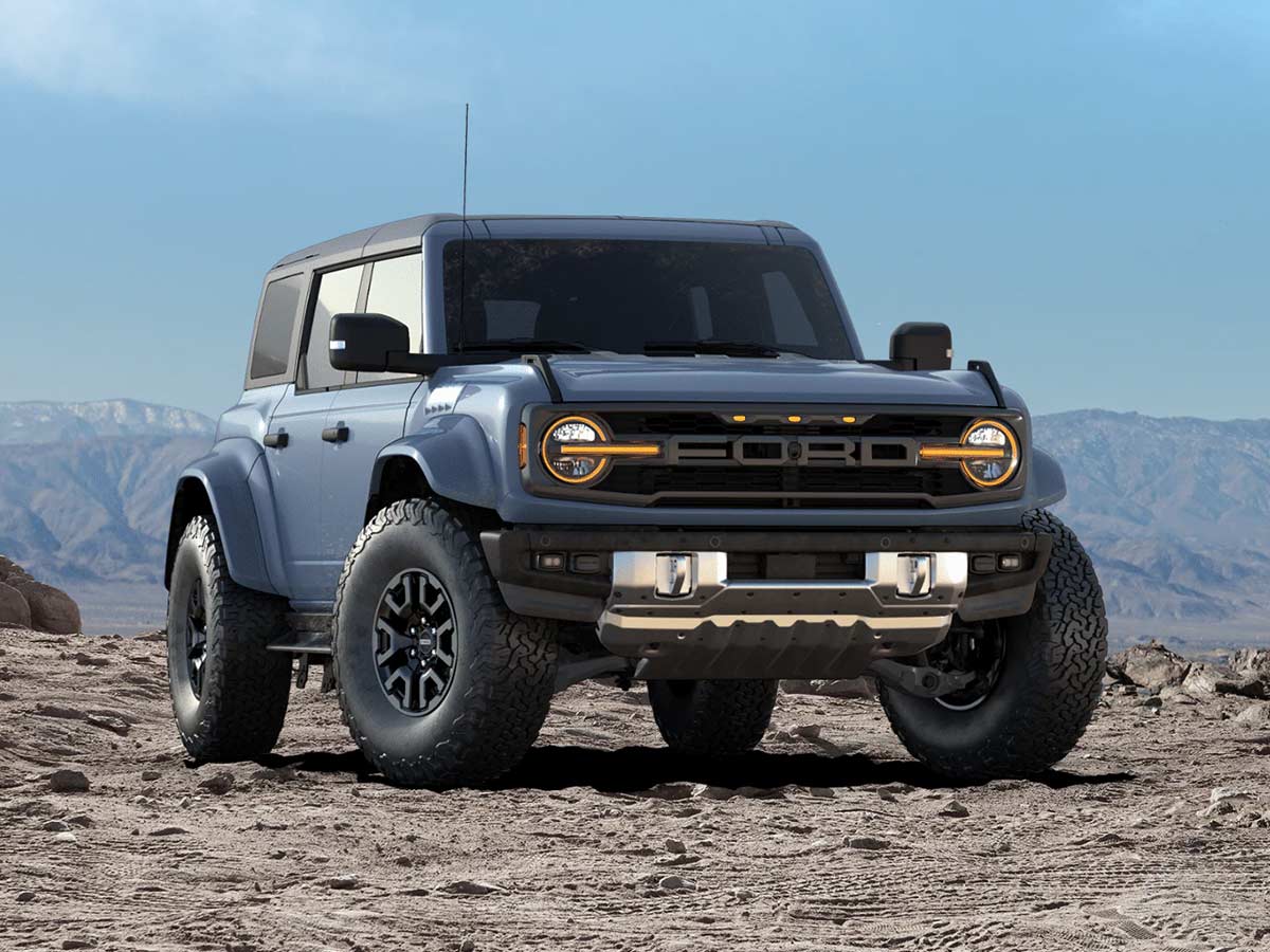 2026 Ford Bronco Raptor Azure Gray Metallic