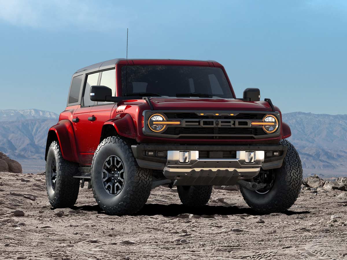 2026 Ford Bronco Raptor Ruby Red Metallic