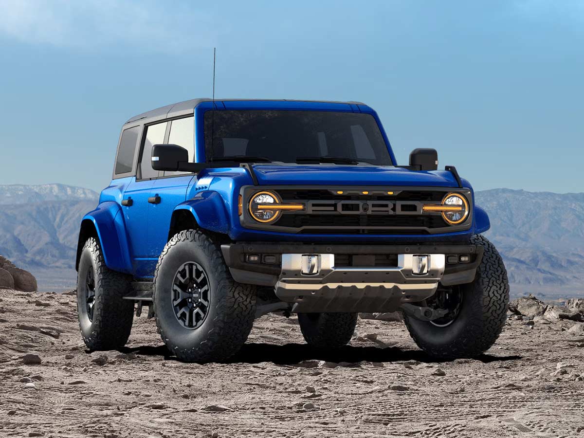 2026 Ford Bronco Raptor Velocity Blue