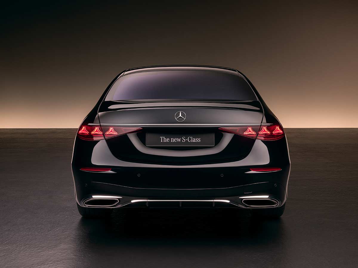 2026 Mercedes Benz S Class AMG Line Black Rear