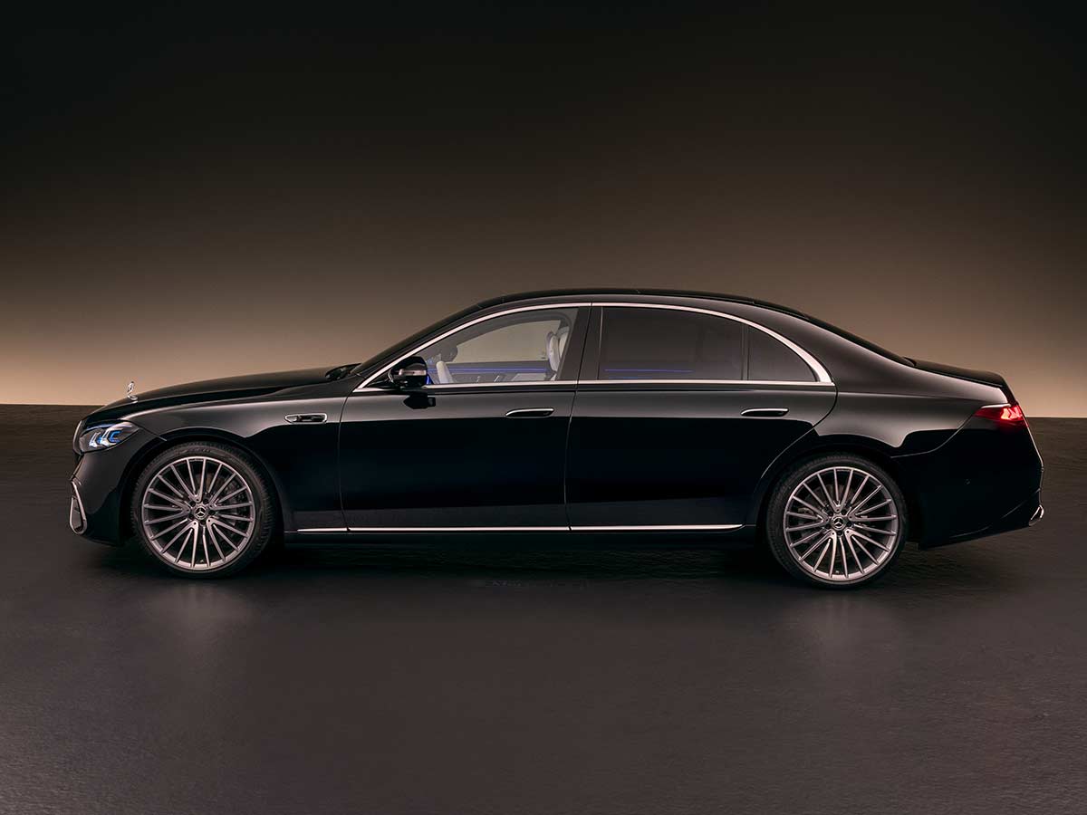 2026 Mercedes Benz S Class AMG Line Black Side