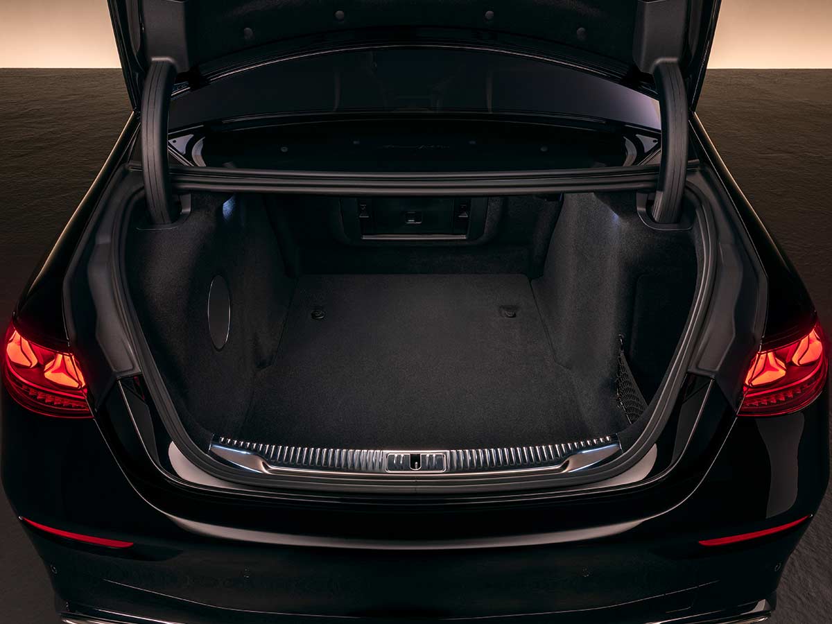 2026 Mercedes Benz S Class Boot Space