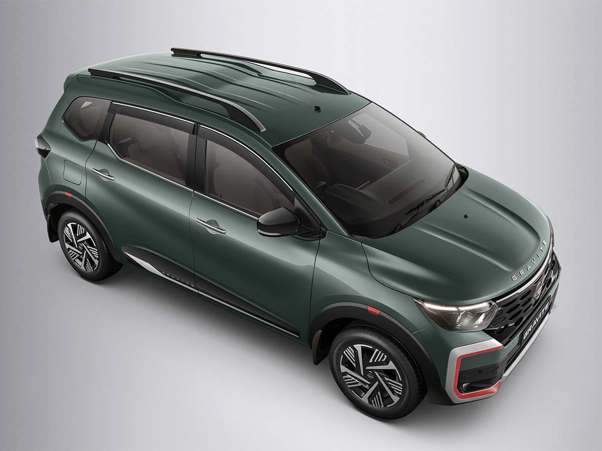 2026 Nissan Gravite Front Quarter Top View