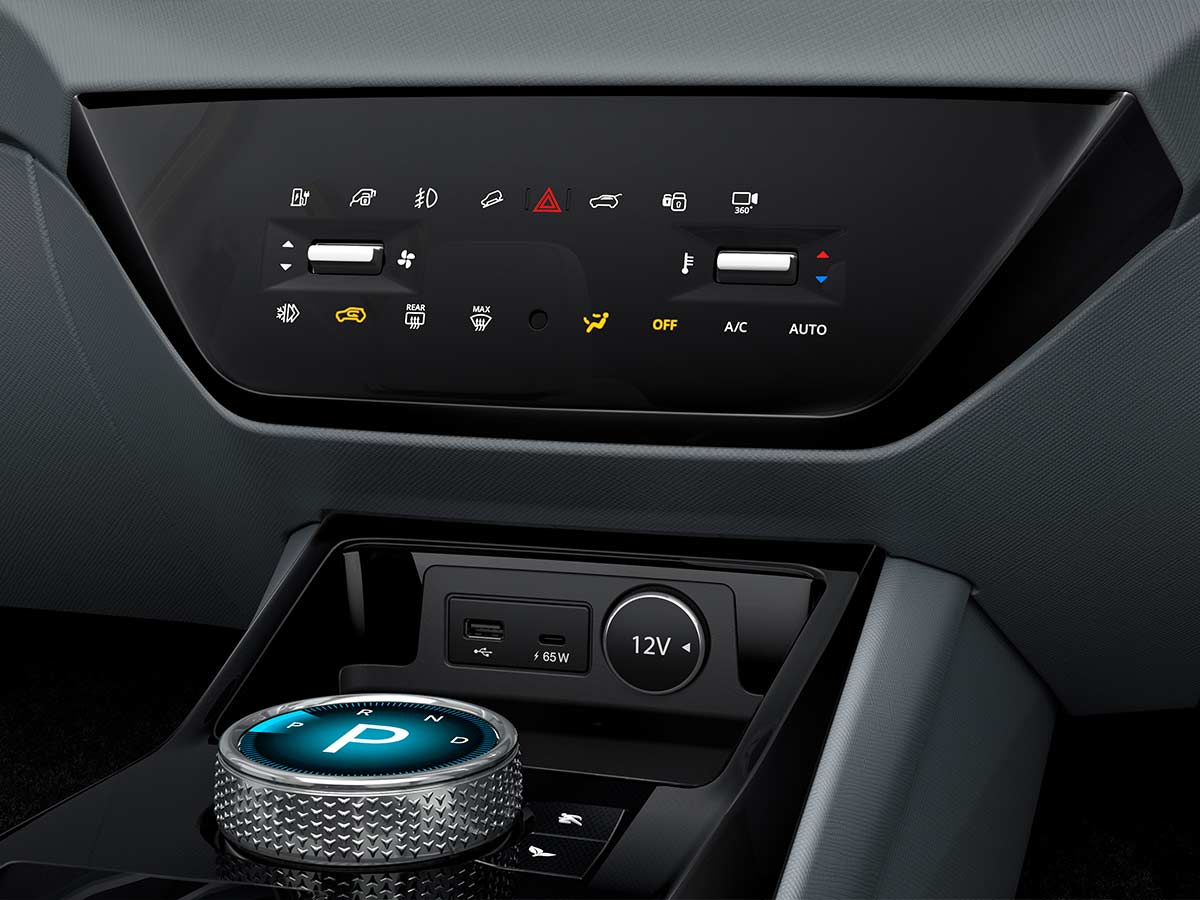 2026 Tata Punch EV AC Touch Panel