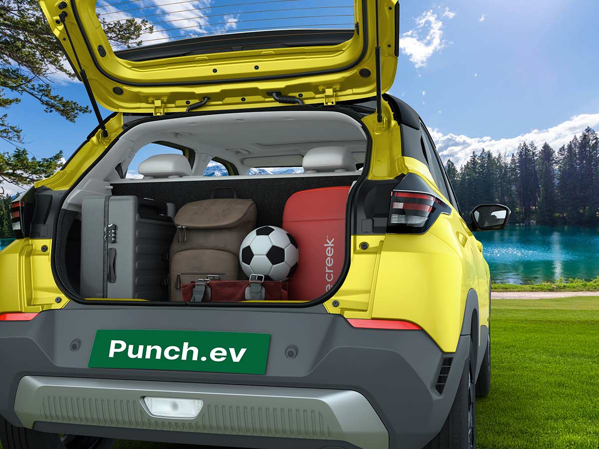 2026 Tata Punch EV Boot Space