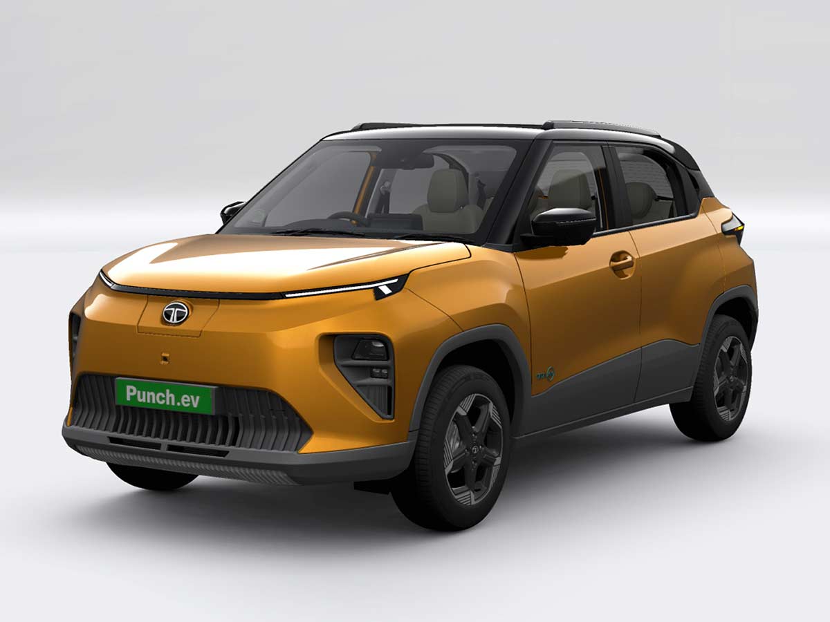 2026 Tata Punch EV Caramel Dual Tone