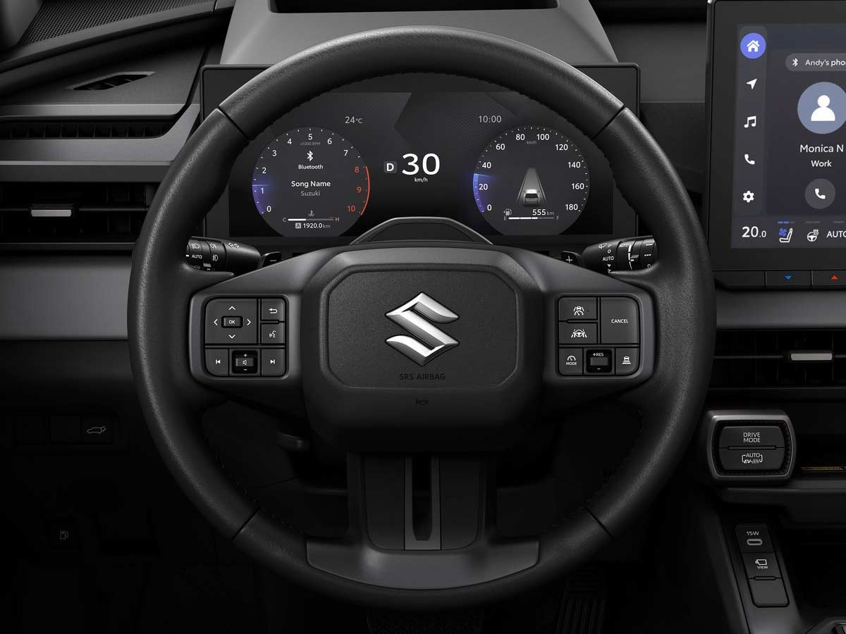 2027 Suzuki A Cross Steering Wheel