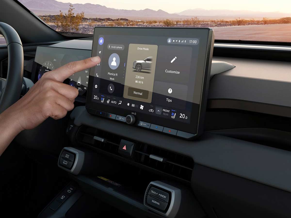 2027 Suzuki A Cross Touchscreen Display