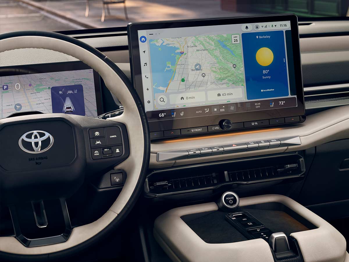 2027 Toyota Highlander Display Screen