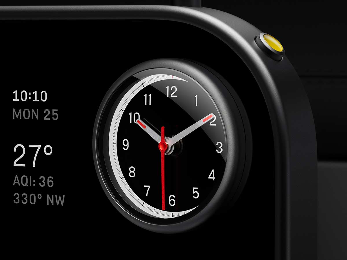 Ferrari Luce Interior Clock