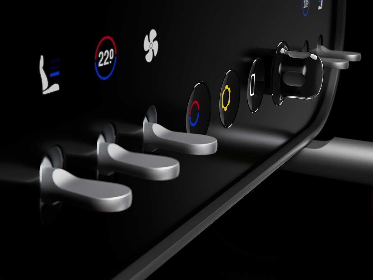 Ferrari Luce Interior Toggle Switches