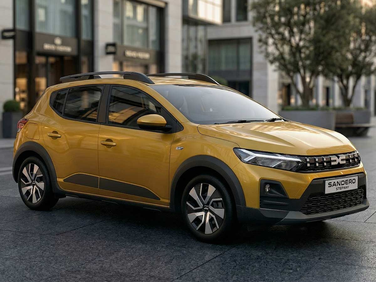 2026 Dacia Sandero Stepway Amber Yellow