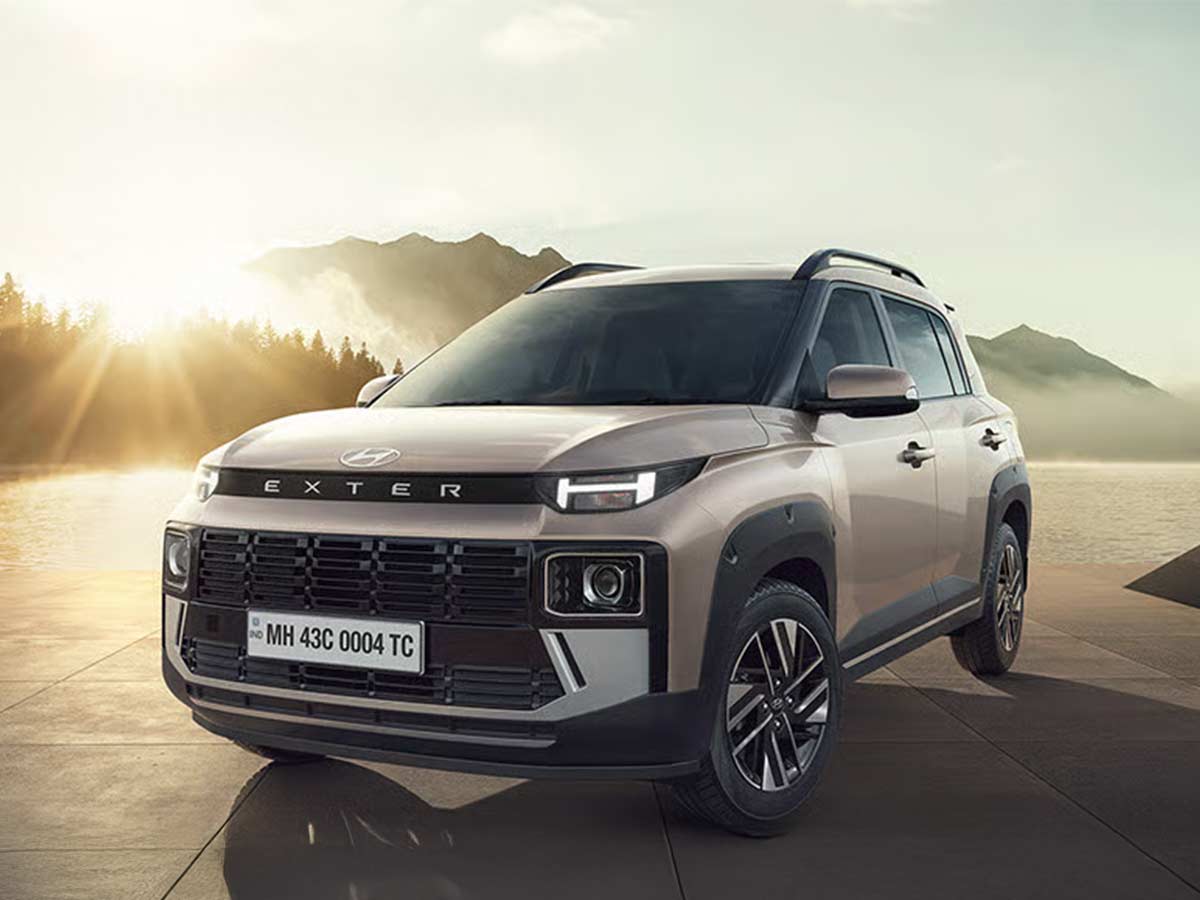 2026 Hyundai Exter Facelift Front Quarter