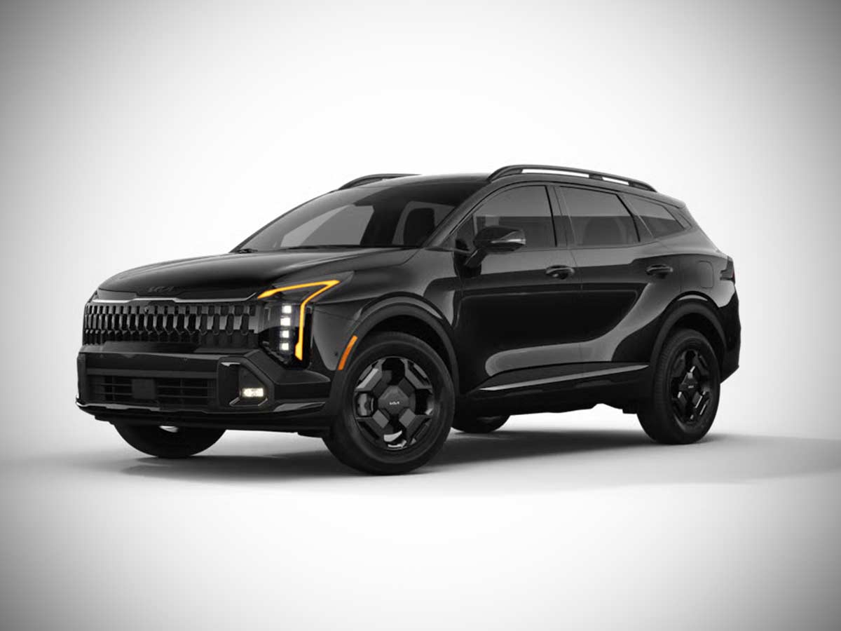 2026 Kia Sportage X Pro Prestige Ebony Black