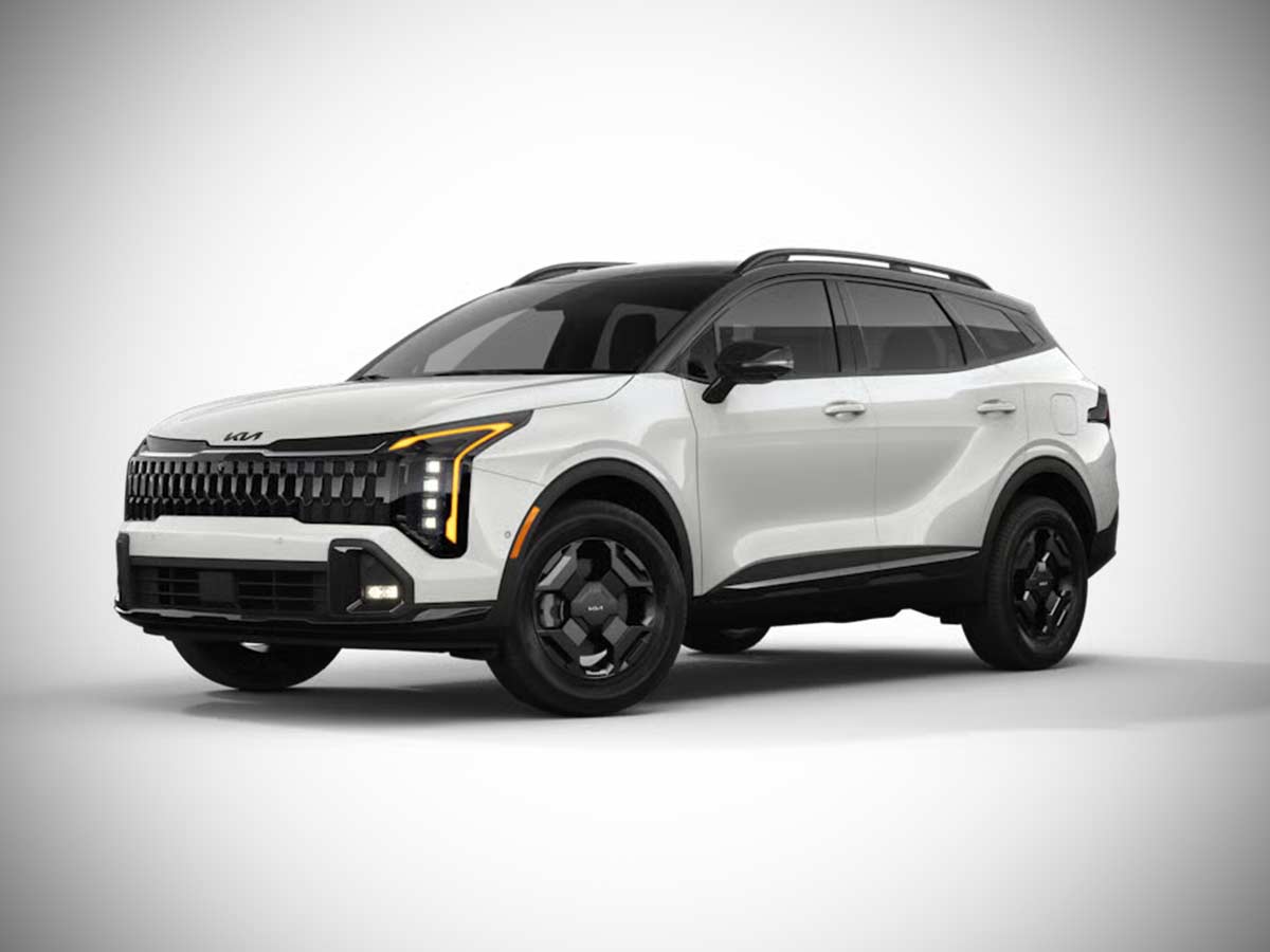 2026 Kia Sportage X Pro Prestige Glacial White Pearl with Ebony Black Roof