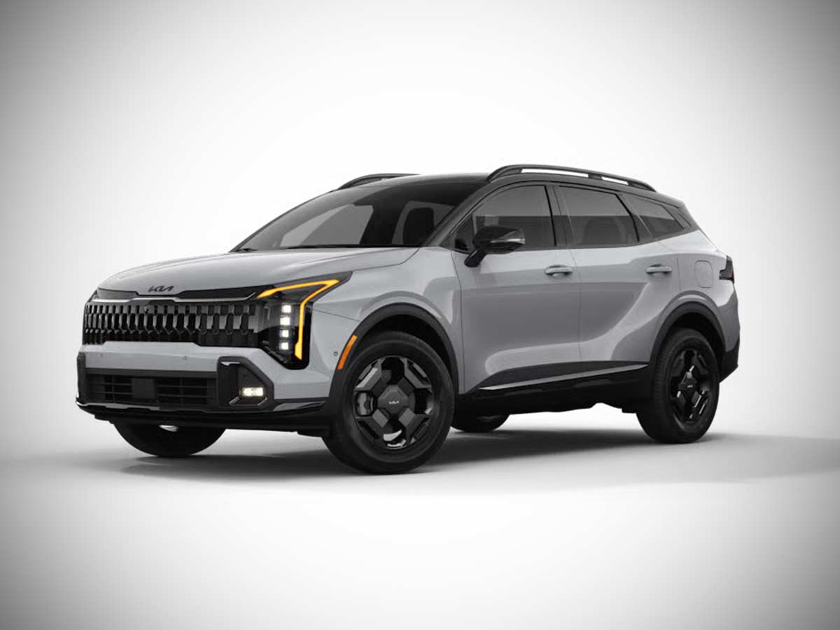 2026 Kia Sportage X Pro Prestige Wolf Gray with Ebony Black Roof