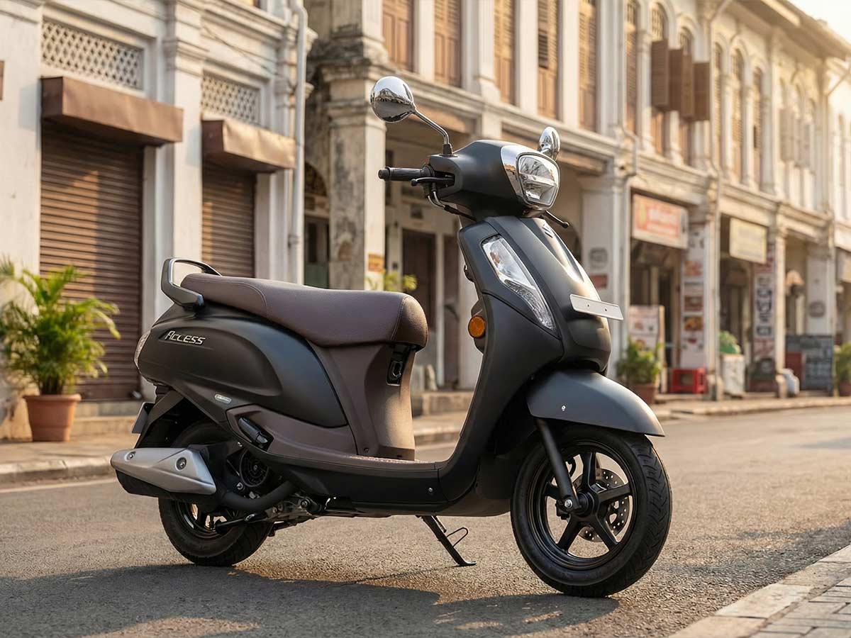 2026 Suzuki Access 125 ABS Metallic Mat Black No 2