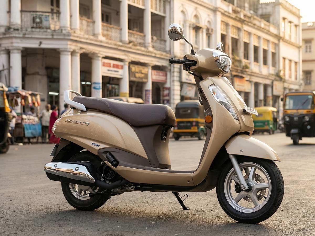 2026 Suzuki Access 125 ABS Pearl Shiny Beige (Non TFT)