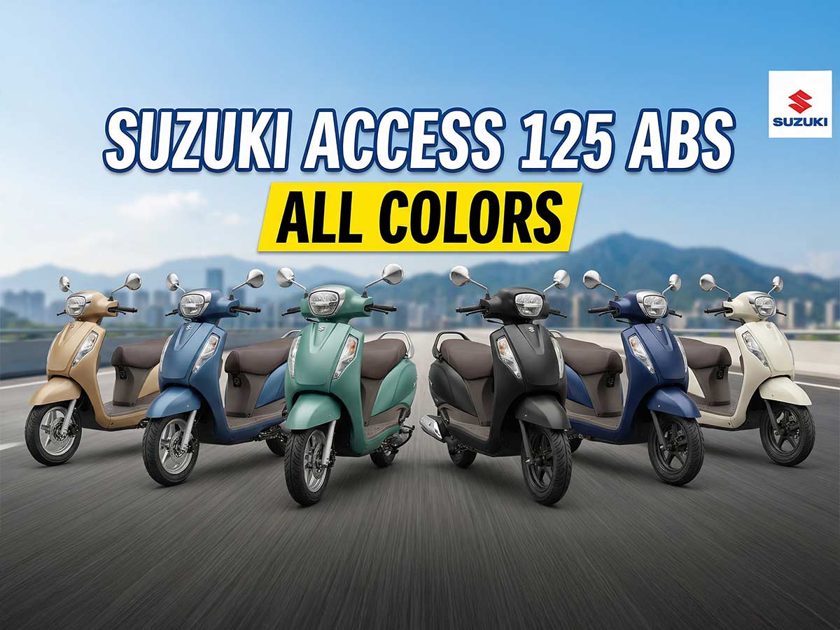 2026 Suzuki Access 125 ABS all color options