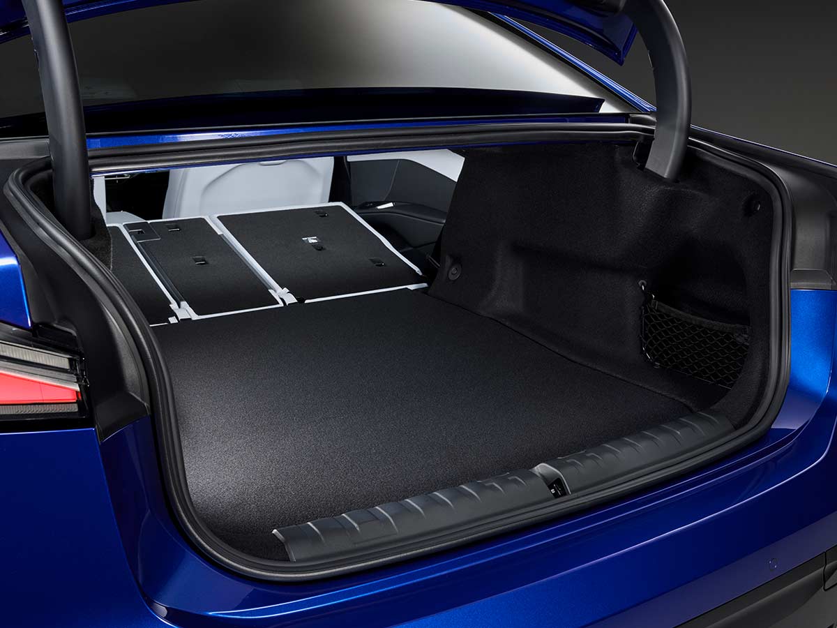 2027 BMW i3 Electric Sedan Boot Space Seats Folded