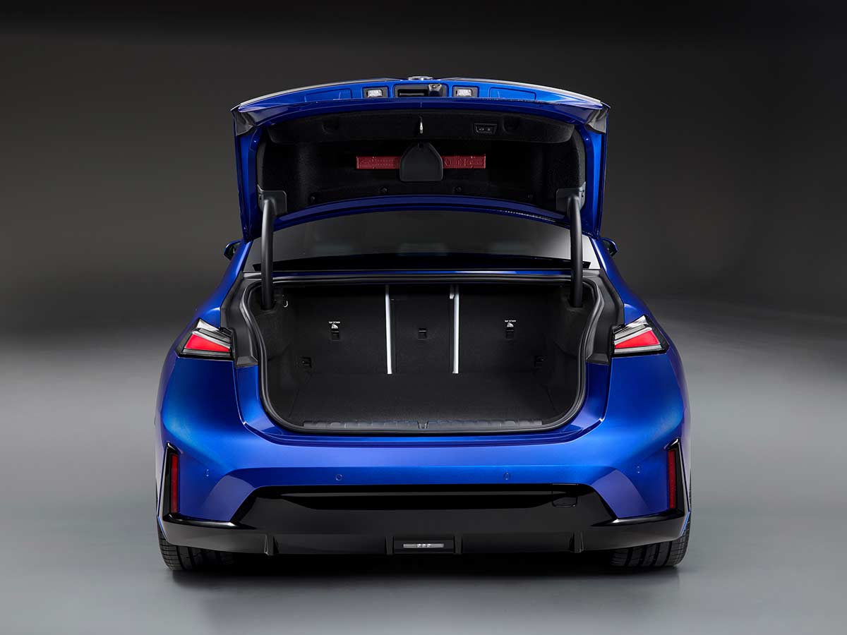 2027 BMW i3 Electric Sedan Boot Space with all seats up