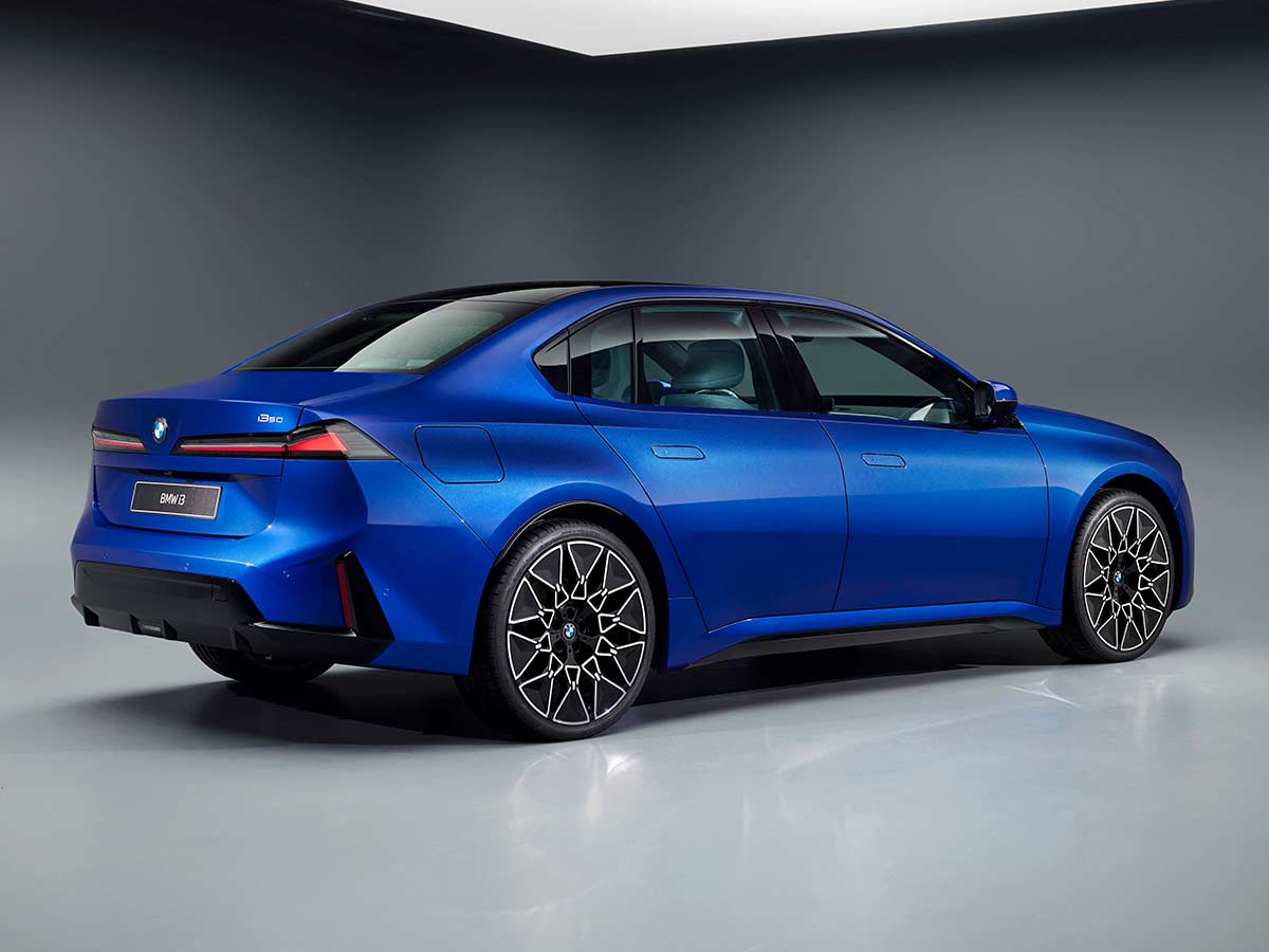 2027 BMW i3 Electric Sedan Rear Quarter View