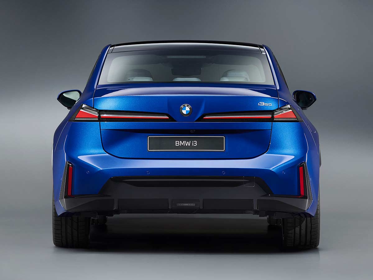 2027 BMW i3 Electric Sedan Rear View
