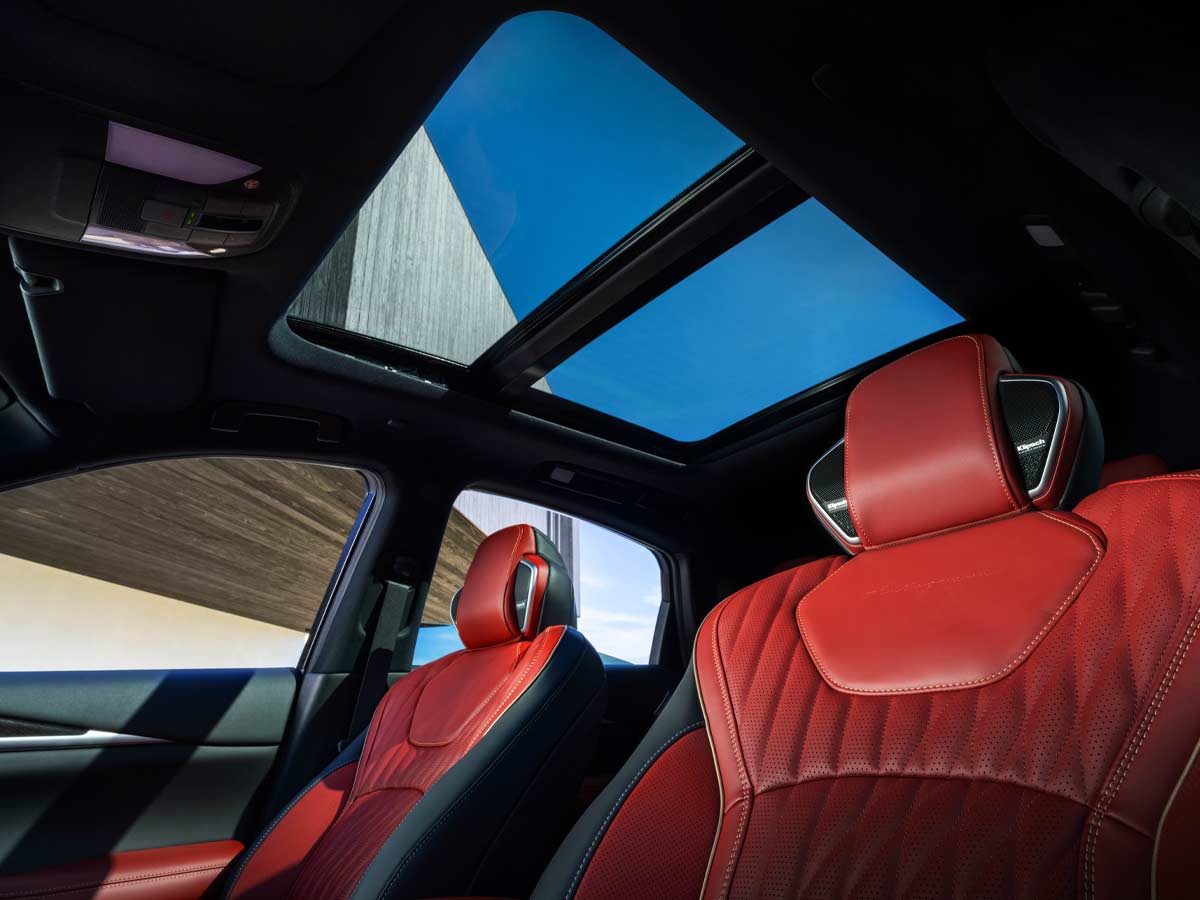 2027 INFINITI QX65 sun roof