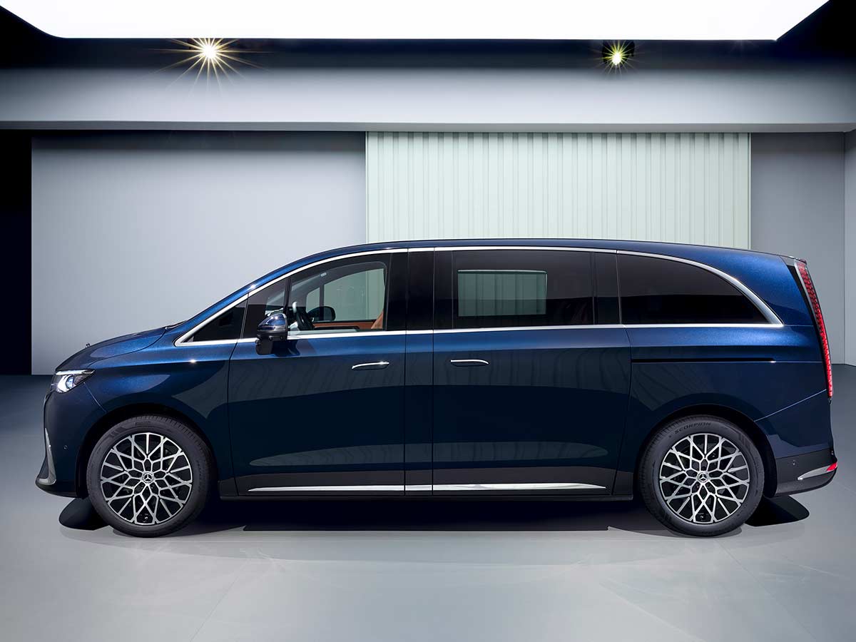 Mercedes Benz VLE Exclusive Blue Side