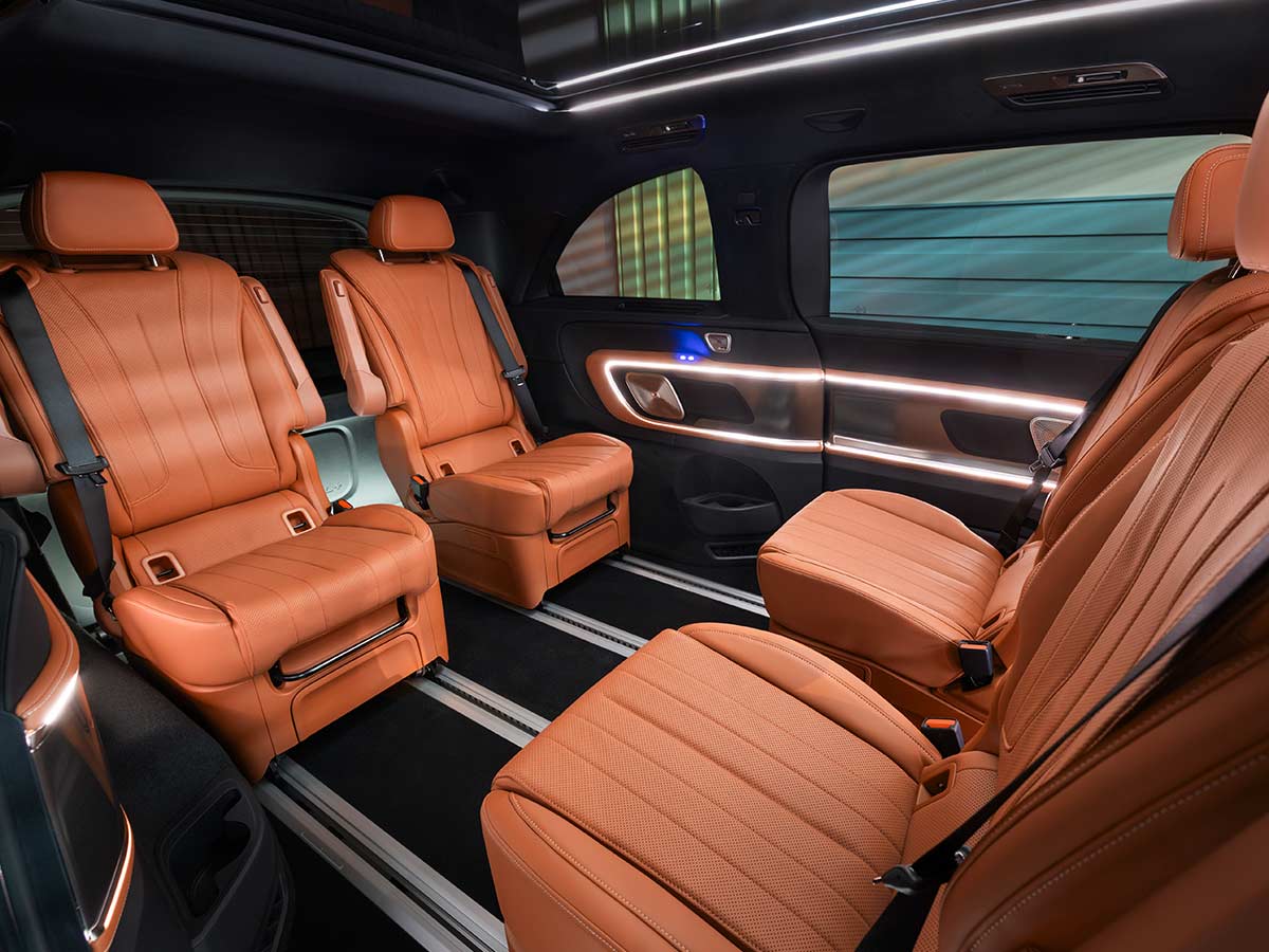 Mercedes Benz VLE Exclusive Seating Configuration