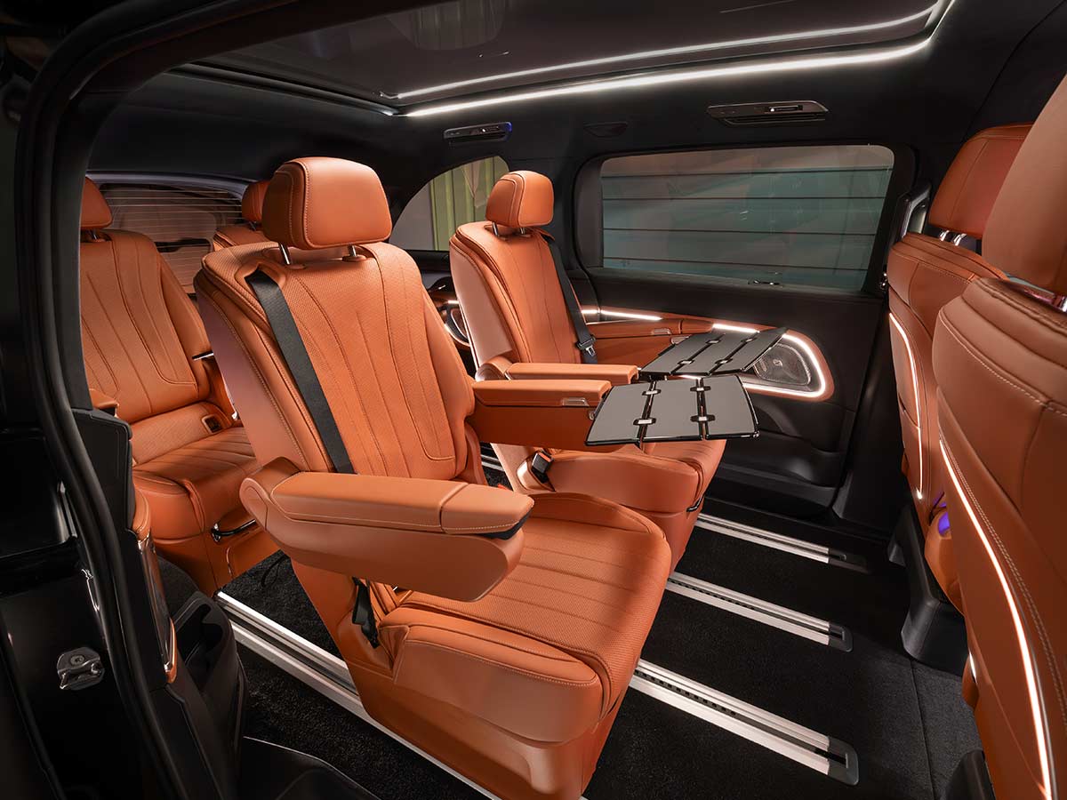 Mercedes Benz VLE Exclusive Tan Interior Seats