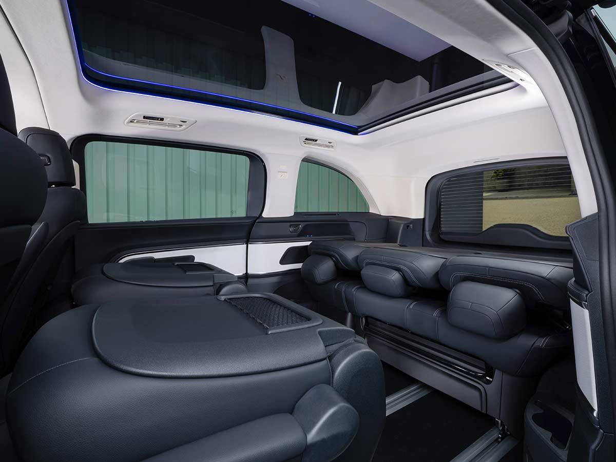 Mercedes Benz VLE Seats Folded