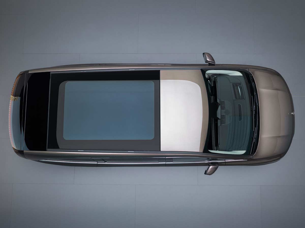 Mercedes Benz VLE Top View