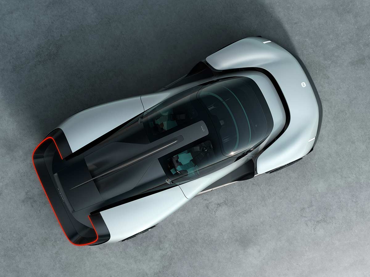 Xiaomi Vision Gran Turismo Concept Top View