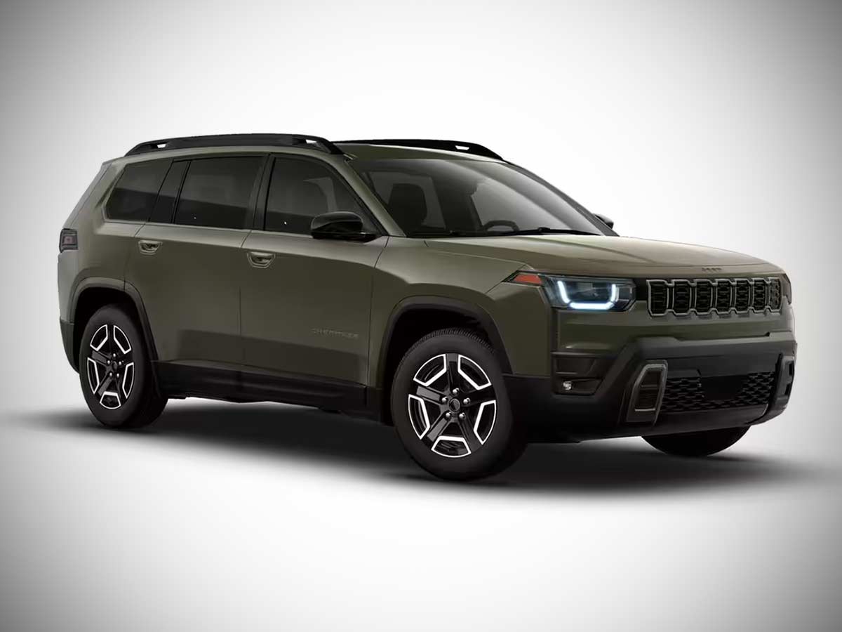 2026 Jeep Cherokee Limited '41 Army Green Front Quarter