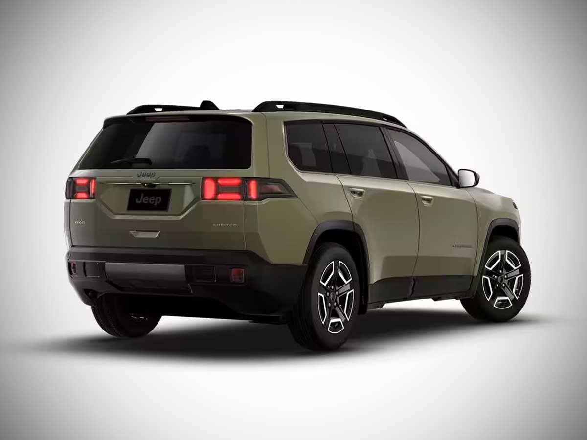 2026 Jeep Cherokee Limited '41 Army Green Rear Quarter