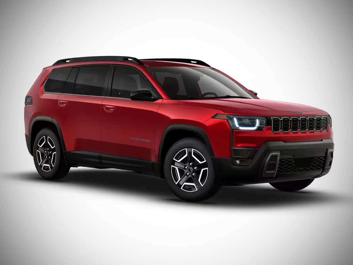 2026 Jeep Cherokee Limited Red Hot Pearl Front Quarter