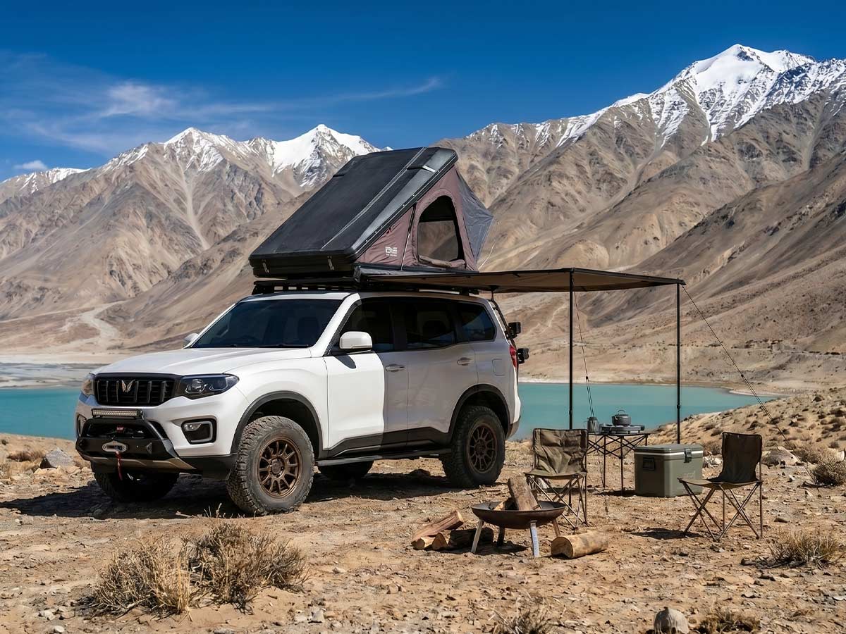 2026 Mahindra Scorpio N modified Roof Tent