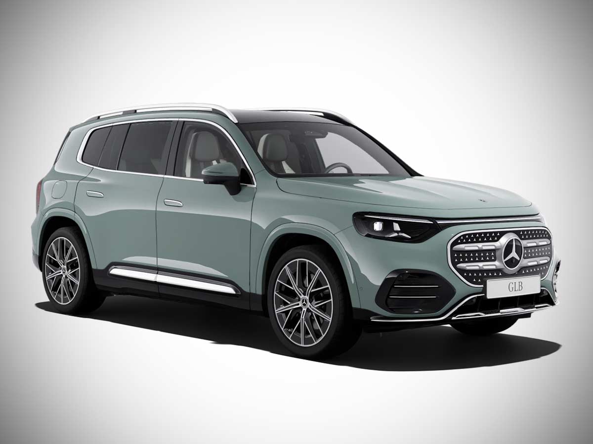 2026 Mercedes Benz GLB Electric Aqua Mint